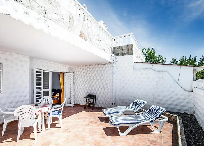 Near The With Huge Terrace, Parking And Wifi Costa Calma